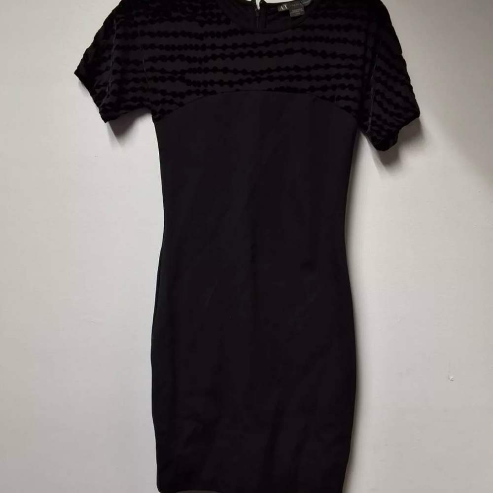 Armani Exchange Black Dress